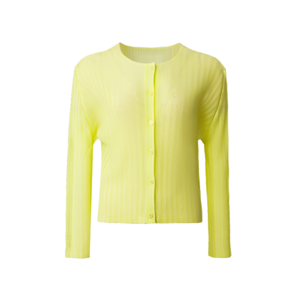 Ribbed 333 buttoned cardigan