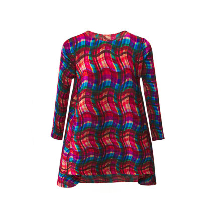 Mid-century style rainbow top