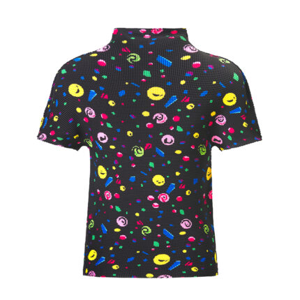 Me series garden collar short-sleeved shirt
